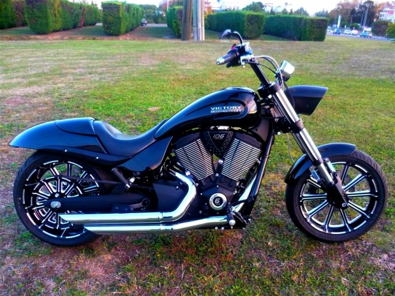 VICTORY HAMMER BLACK KNIGHT by GUICHARD MOTO Montpellier Hérault 34