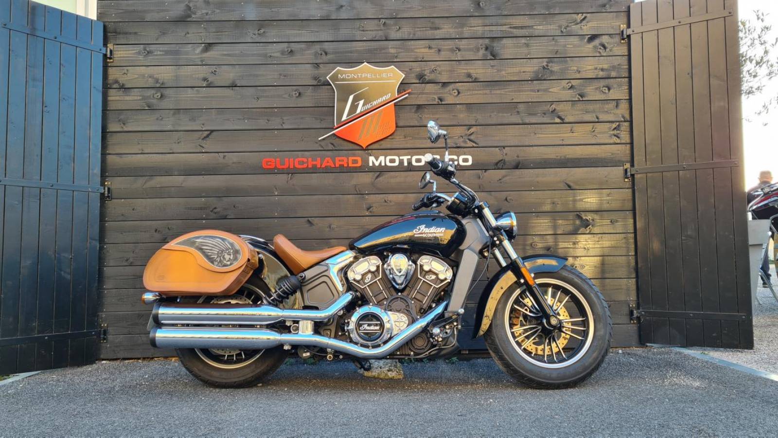 Indian Scout 1200 THUNDER BLACK occasion Montpellier Hérault