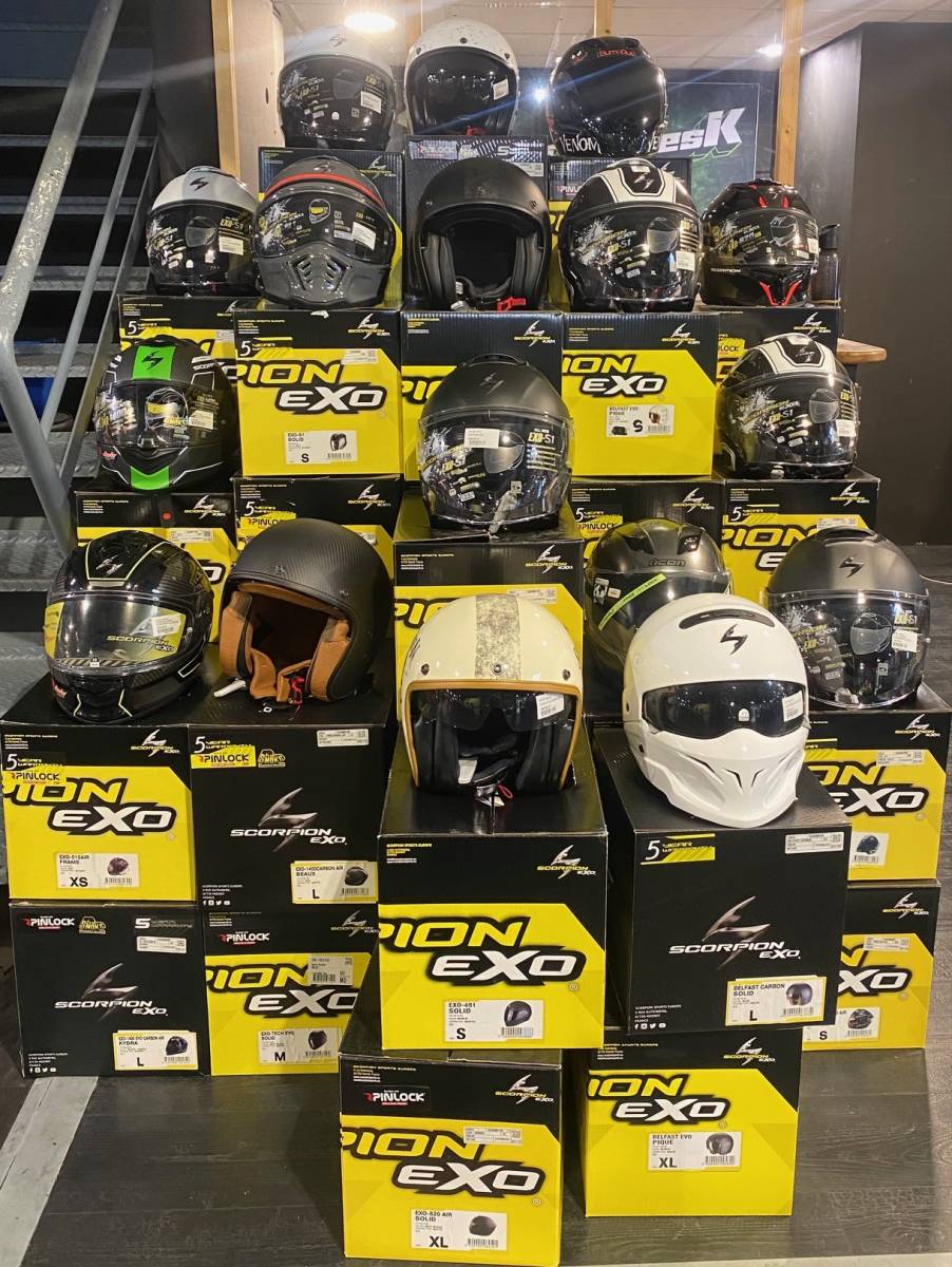 Vente FLASH de casques de moto à Montpellier dans le 34