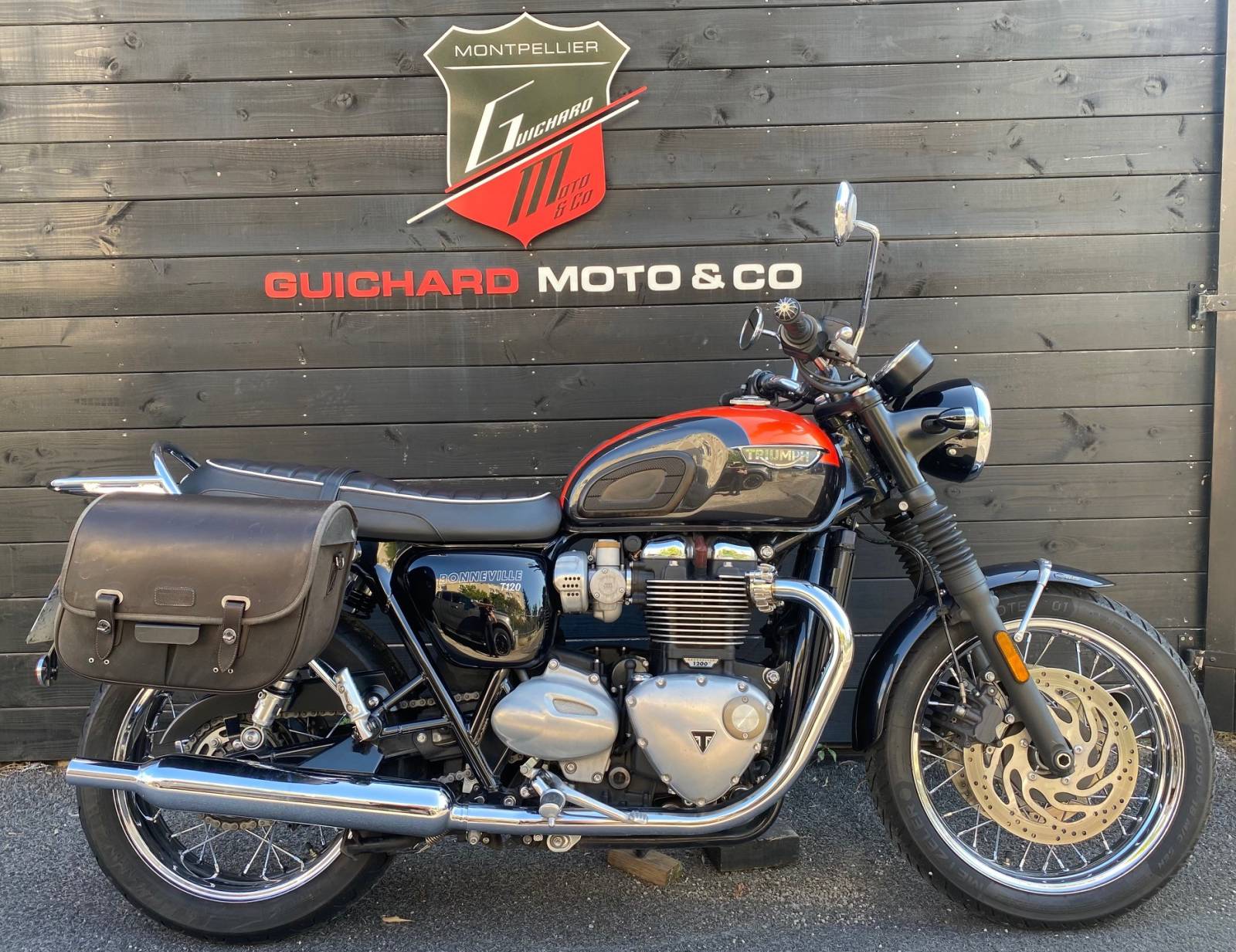 VENDU : TRIUMPH BONNEVILLE T120 D'OCCASION SUR MONTPELLIER HÉRAULT 34 GARD 30