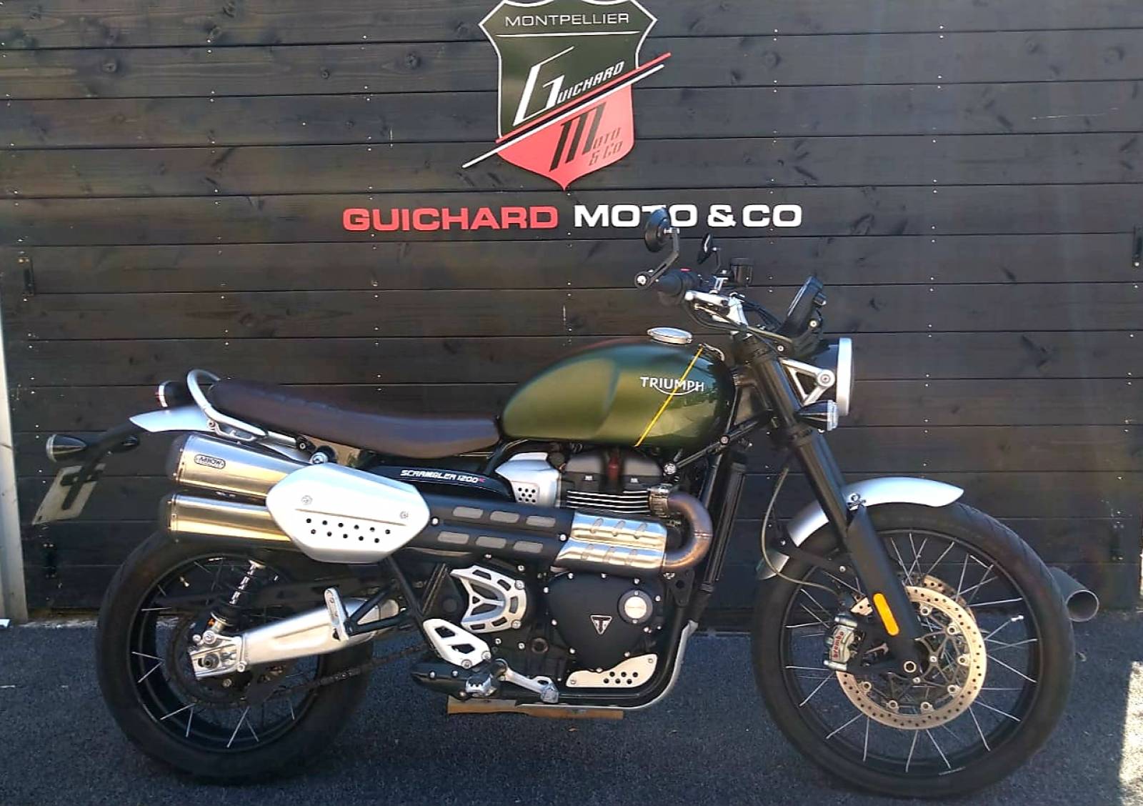 Achat Triumph Scrambler XC d'occasion Montpellier 34