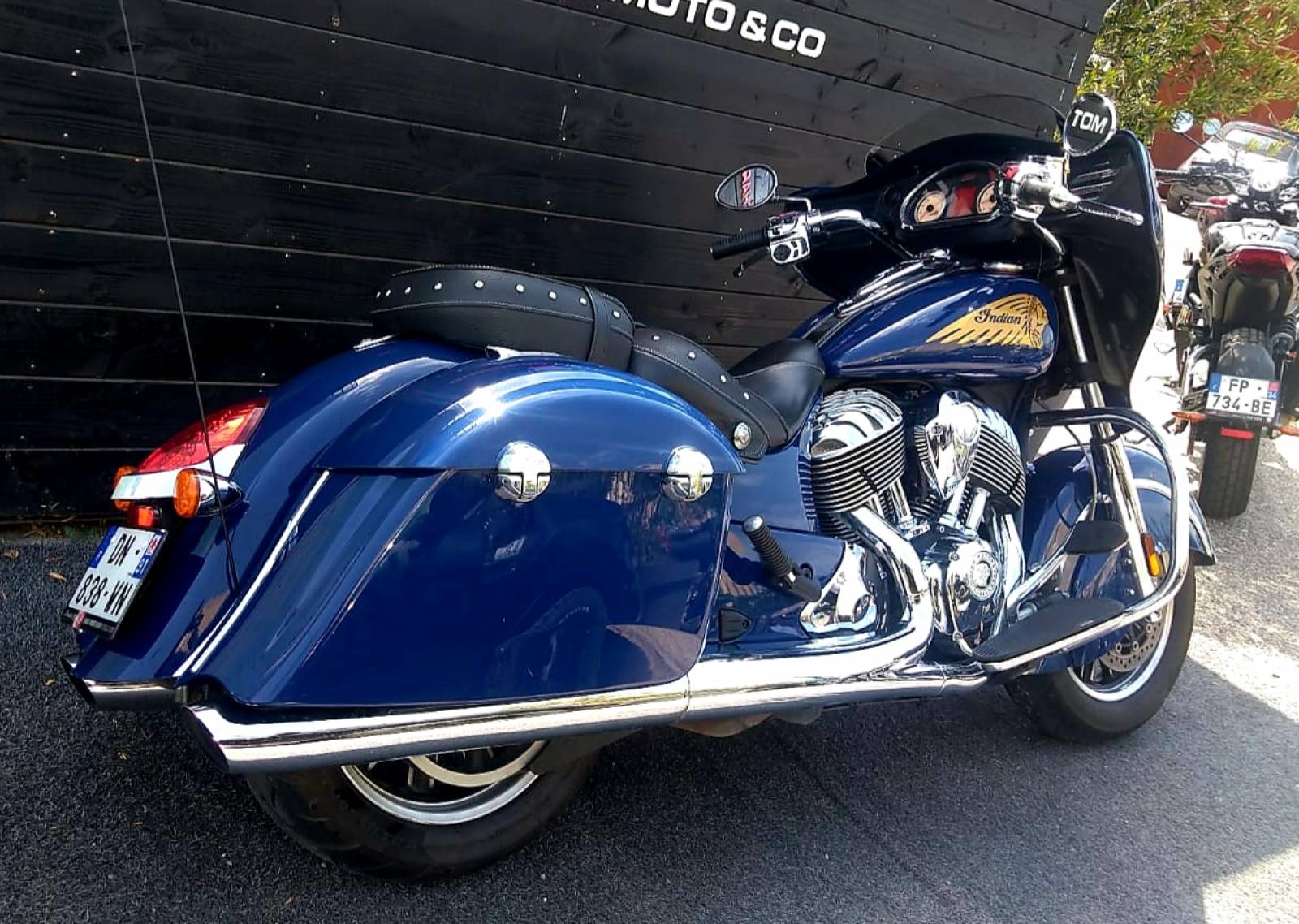 Indian Chieftain Classic Blue Springfield