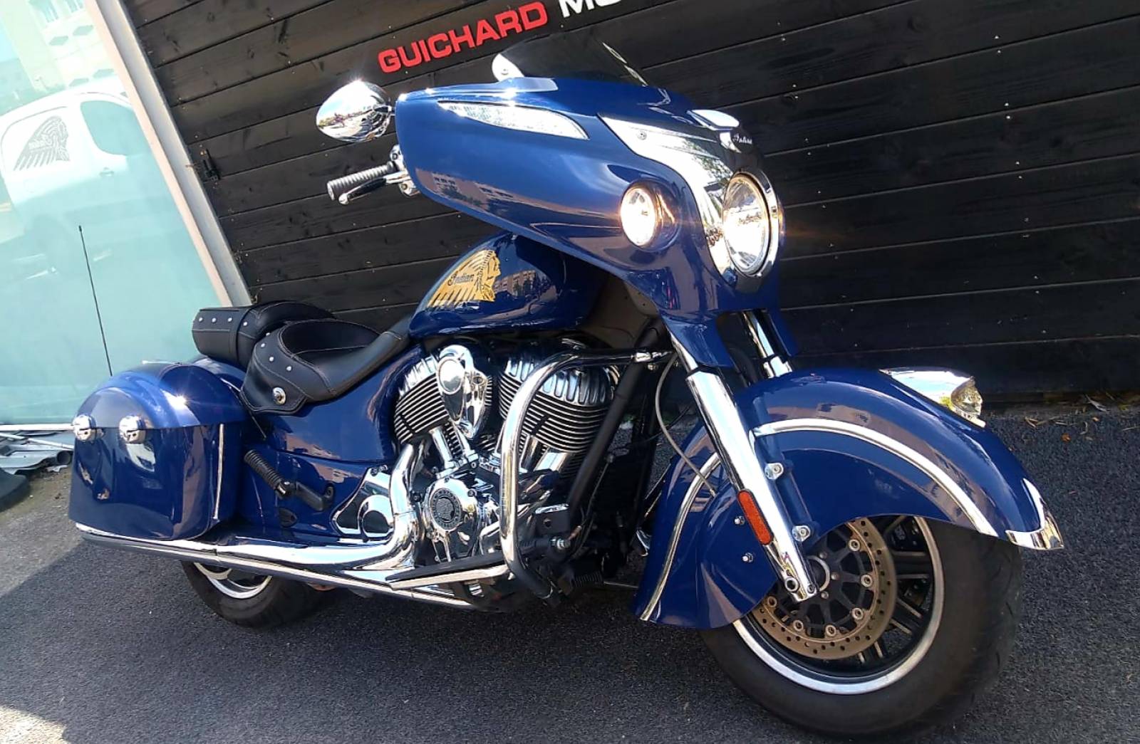 Indian Chieftain Classic Blue Springfield