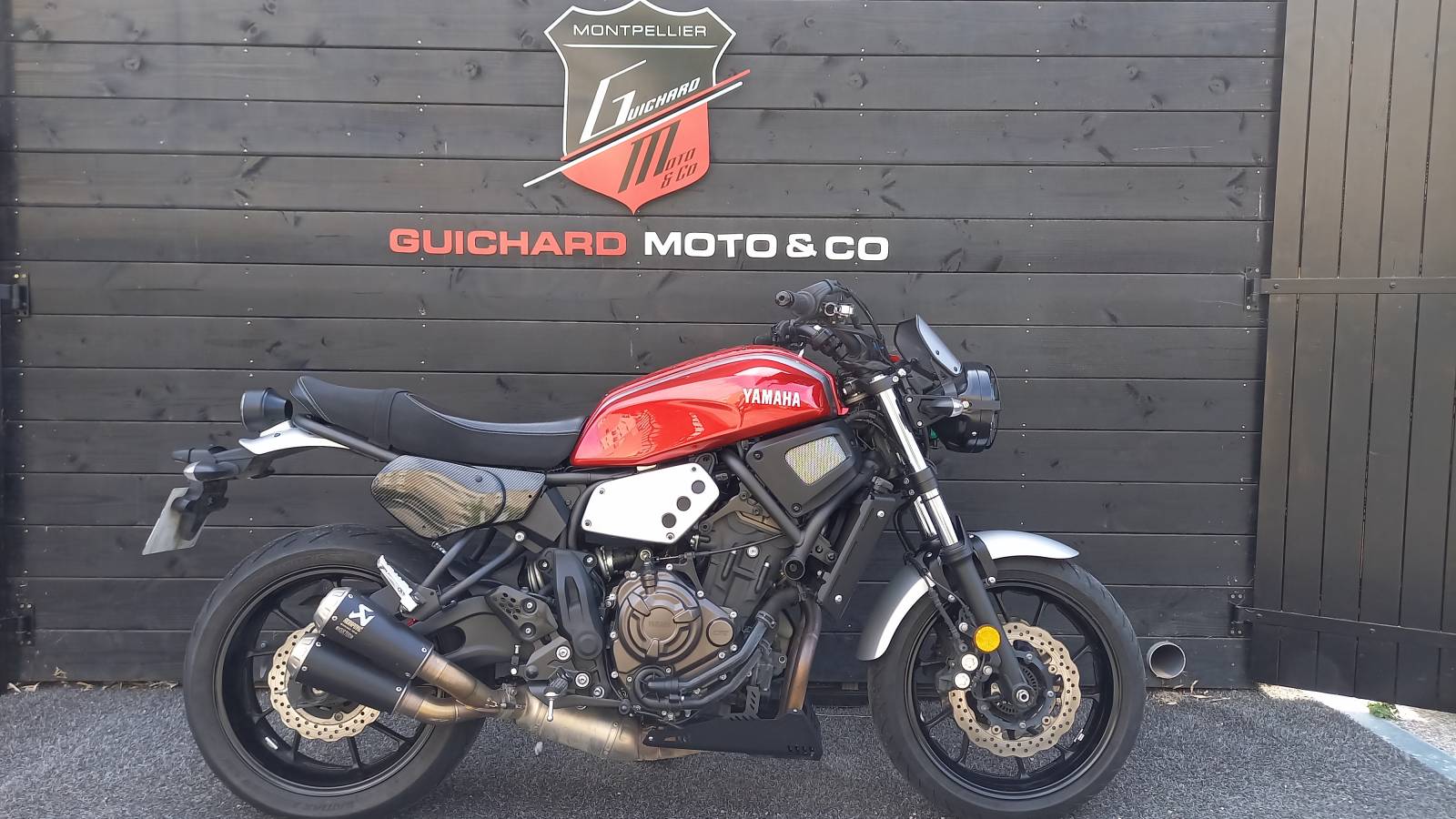 Yamaha XSR700 occasion Montpellier Hérault
