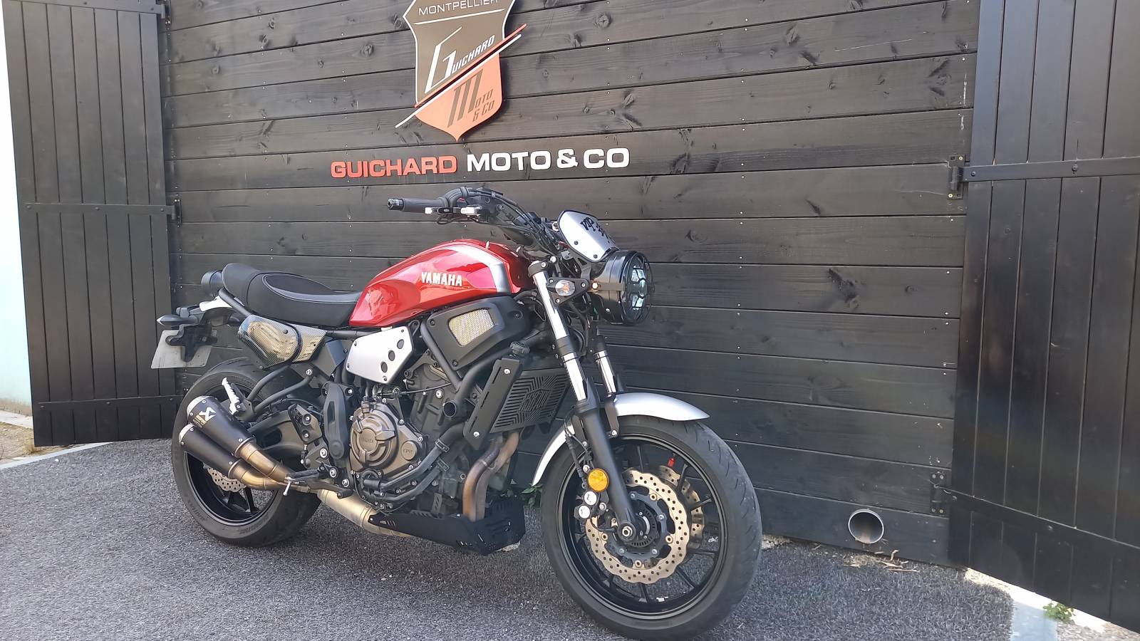 Yamaha XSR700 occasion Montpellier Hérault