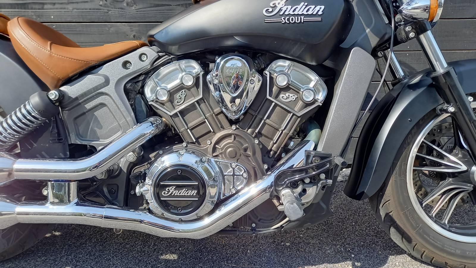 Indian Scout Black Smoke occasion Montpellier Hérault