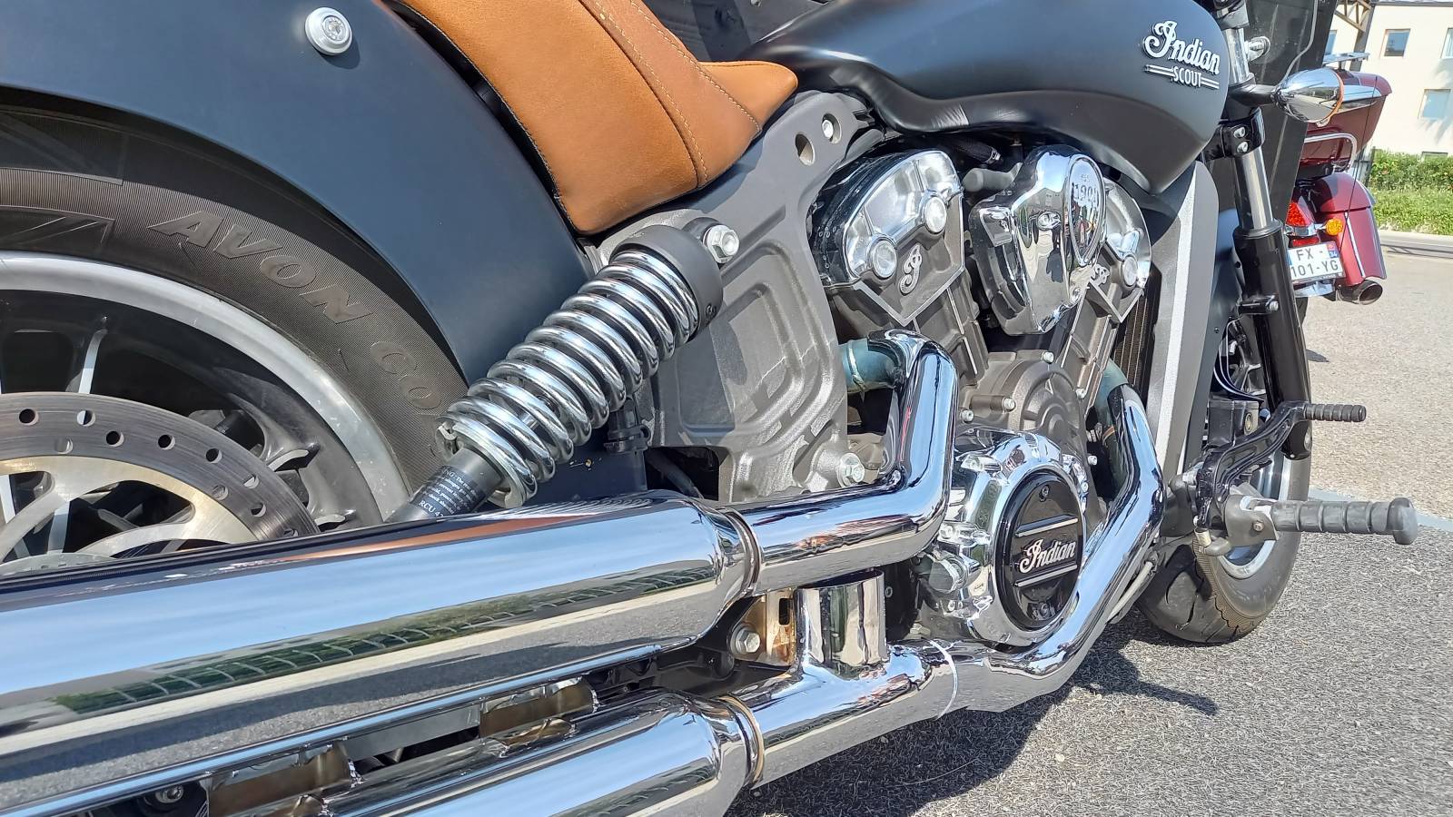 Indian Scout Black Smoke occasion Montpellier Hérault