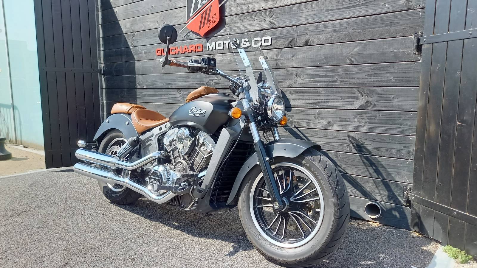 Indian Scout Black Smoke occasion Montpellier Hérault