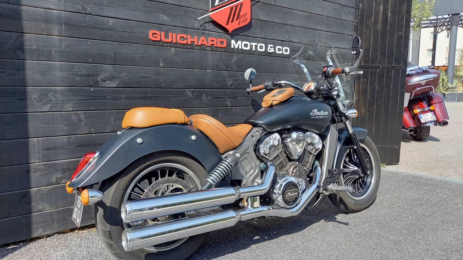 Indian Scout Black Smoke occasion Montpellier Hérault