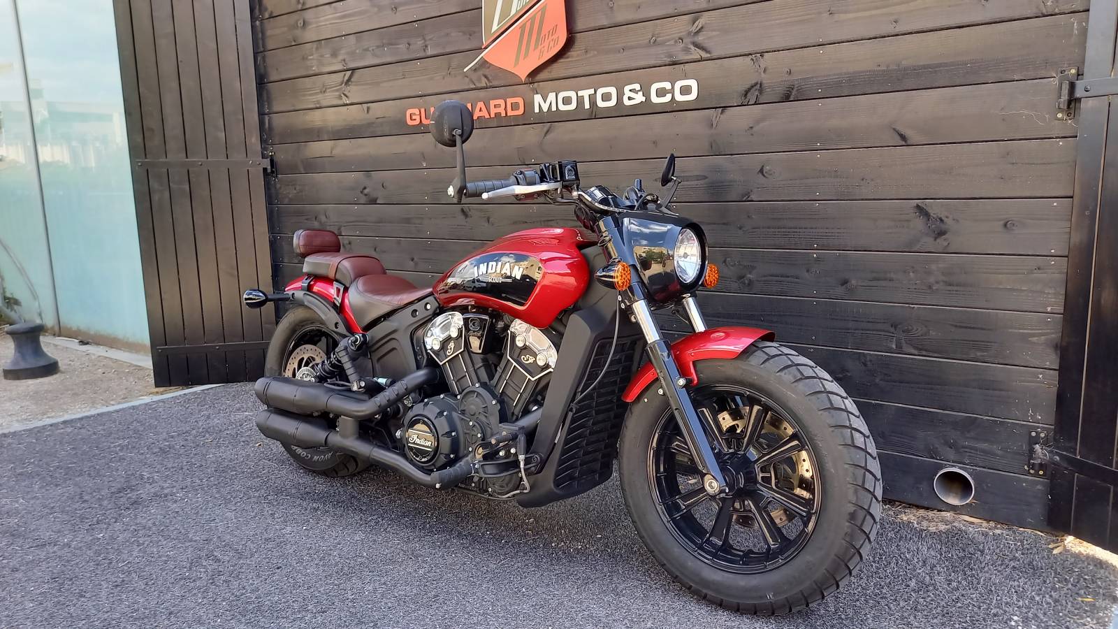 Indian Scout Bobber occasion Montpellier Hérault