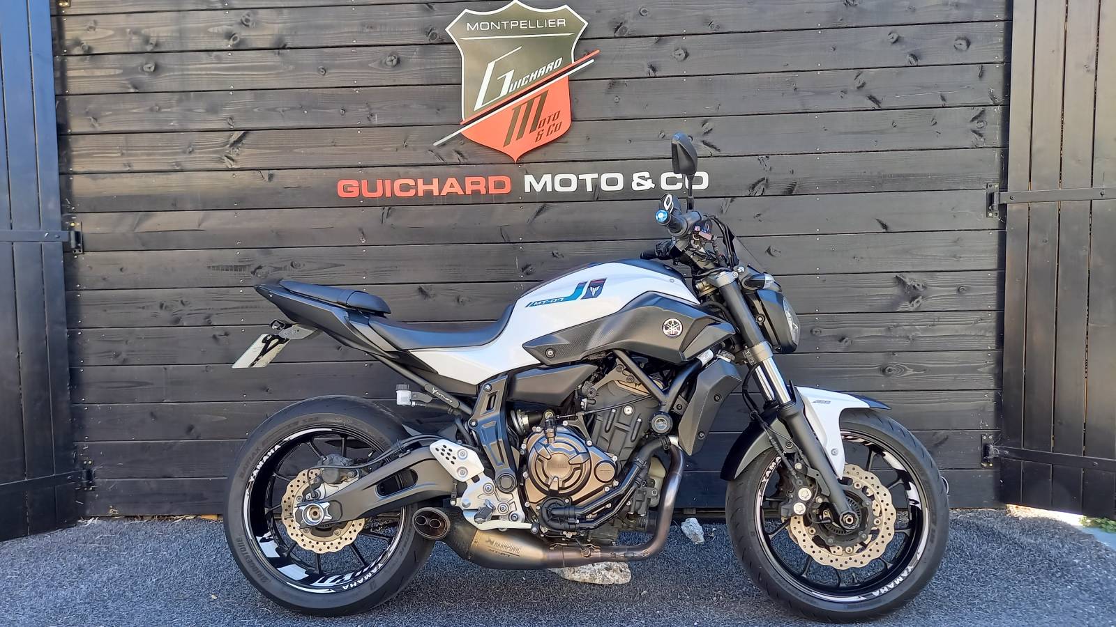 Yamaha MT-07 A2 occasion Montpellier Hérault