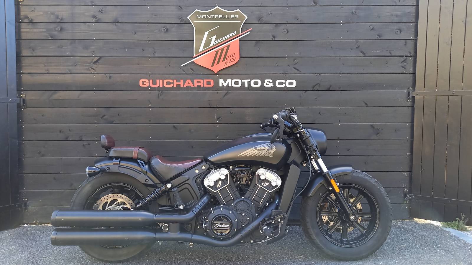 Indian Scout Bobber occasion Montpellier Hérault