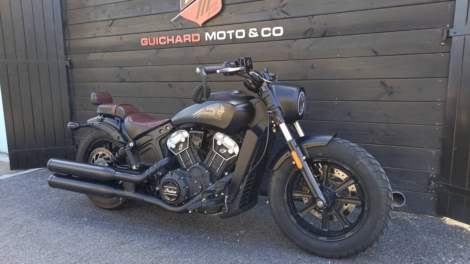 Indian Scout Bobber occasion Montpellier Hérault