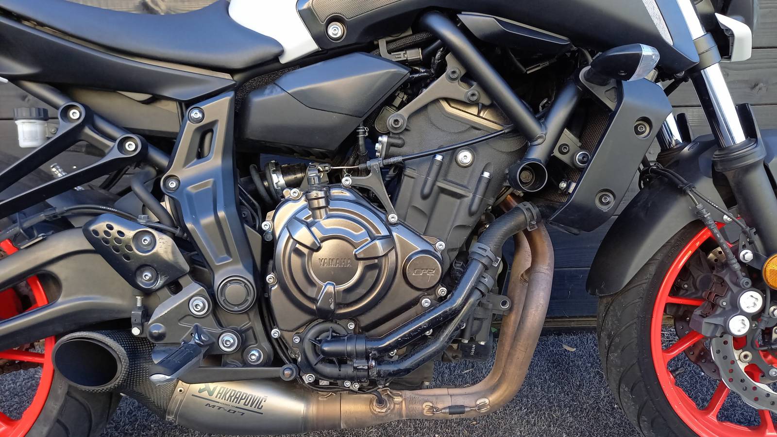 Yamaha MT-07 A2 occasion Montpellier Hérault