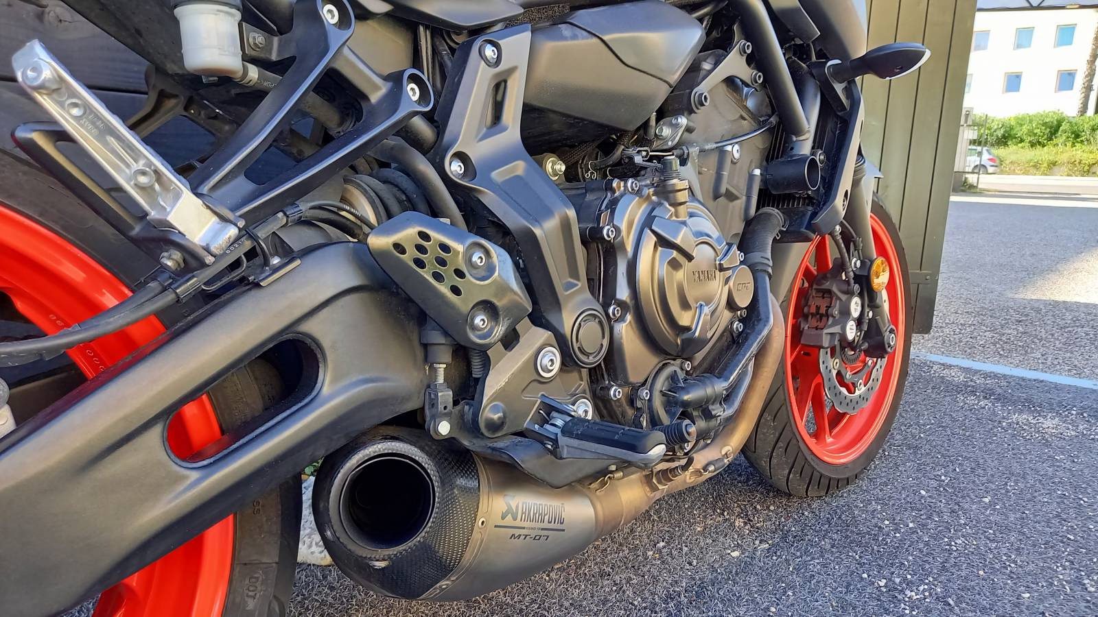 Yamaha MT-07 A2 occasion Montpellier Hérault