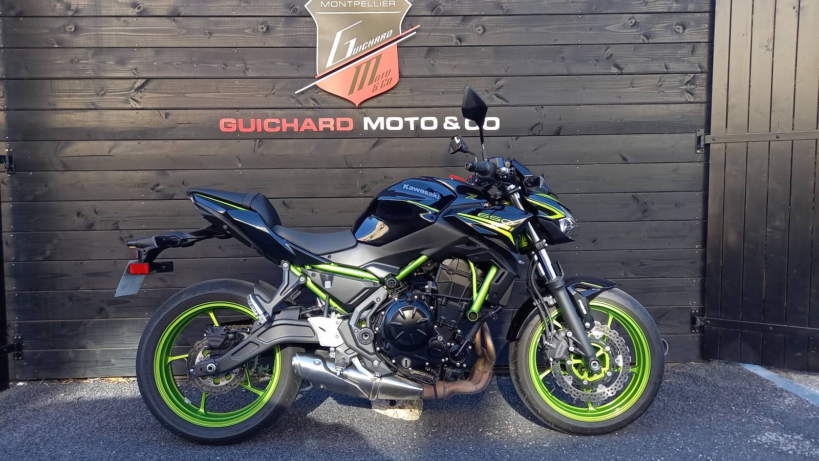 Kawasaki Z650 A2 occasion Montpellier Hérault