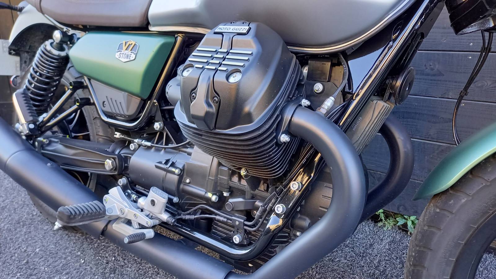 Vente Moto d'occasion Guzzi V7 Stone Centenario première main faible kilométrage à Montpellier Hérault