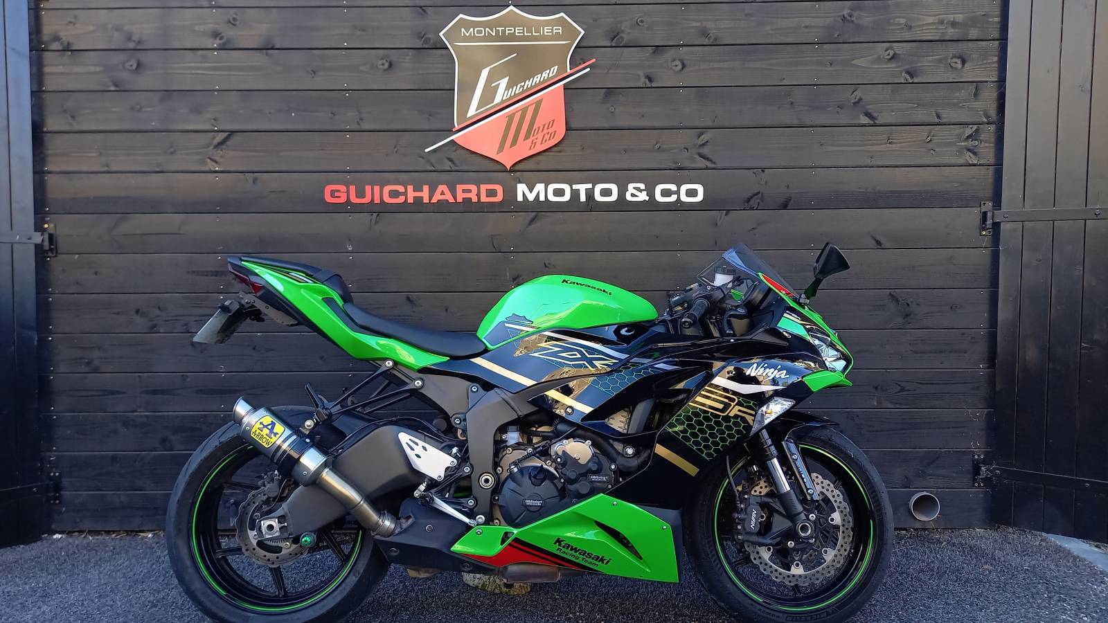 Kawasaki ZX6R KRT occasion Montpellier Hérault