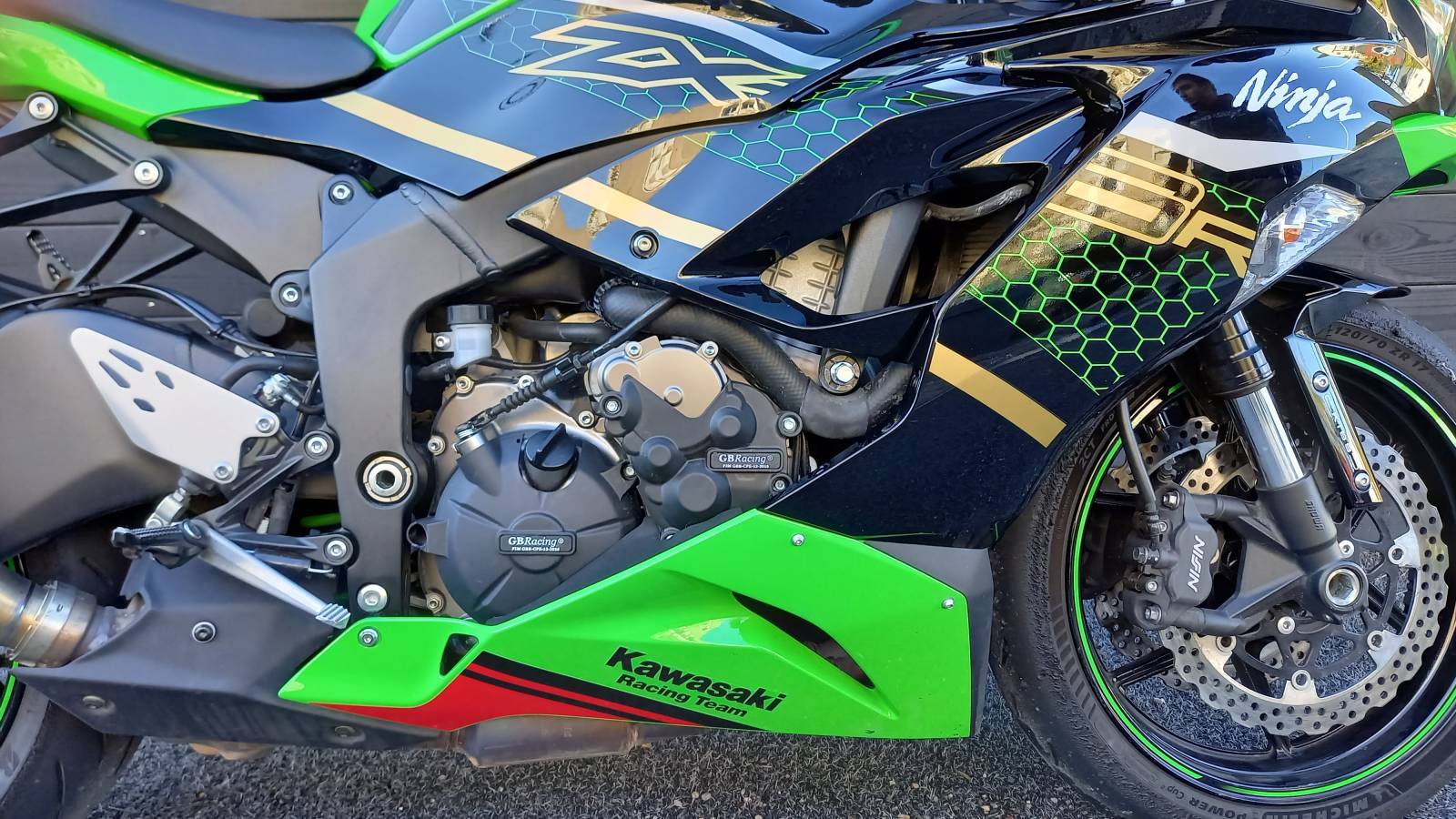 Kawasaki ZX6R KRT occasion Montpellier Hérault