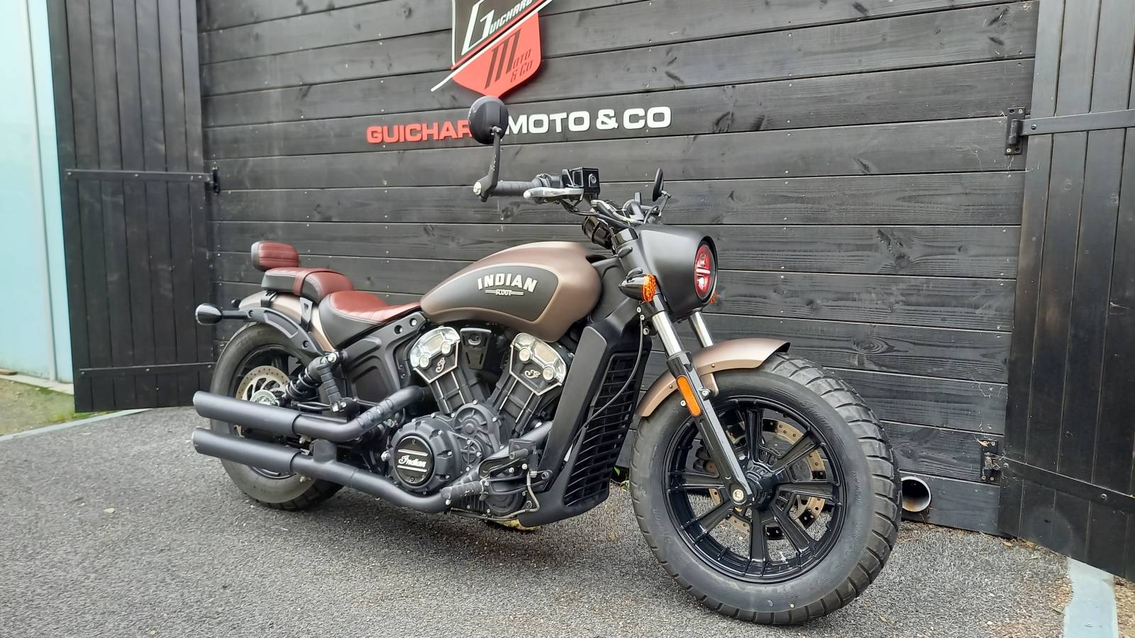 Indian Scout Bobber occasion Montpellier Hérault