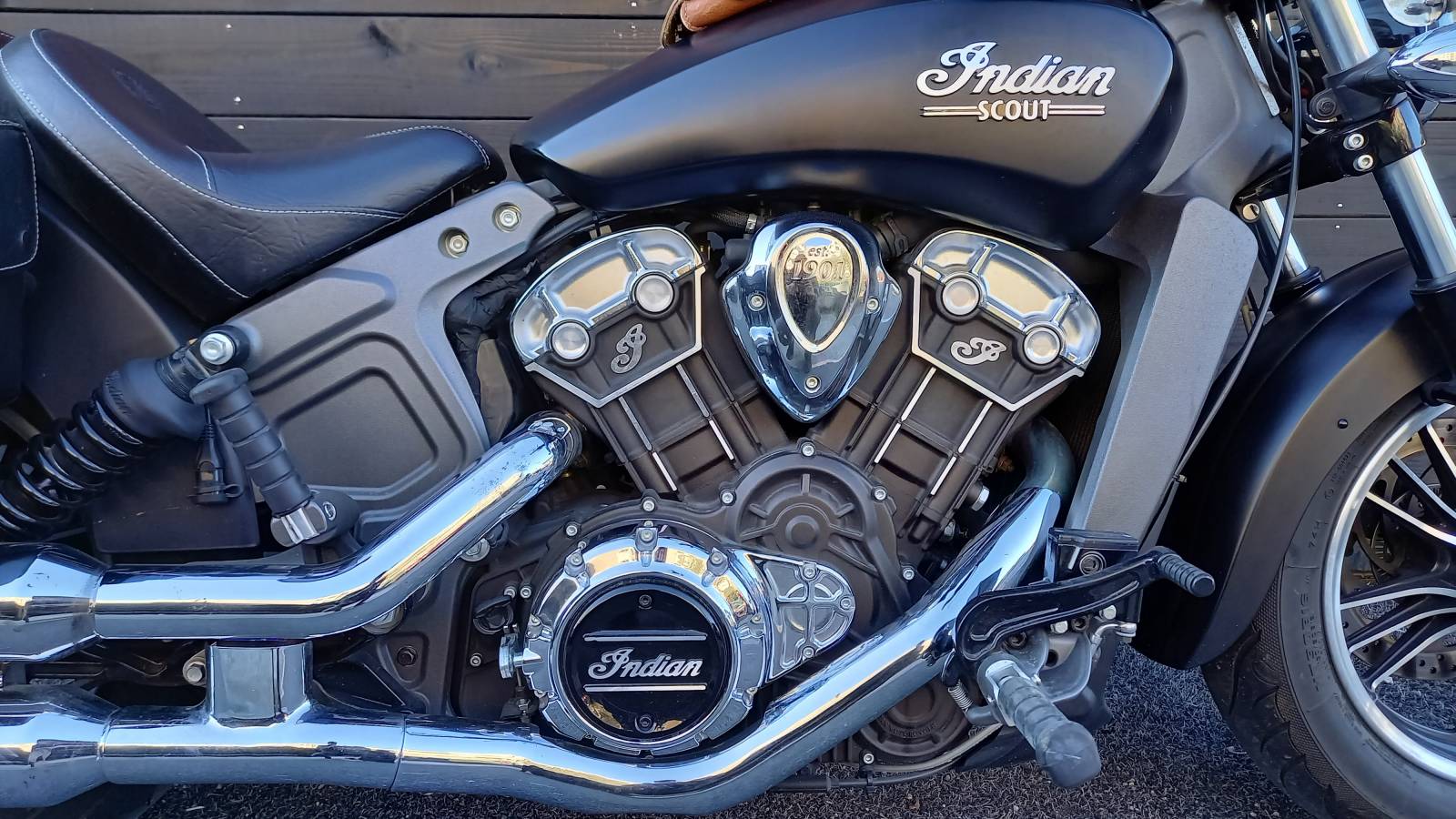 Indian Scout Black Smoke occasion Montpellier Hérault