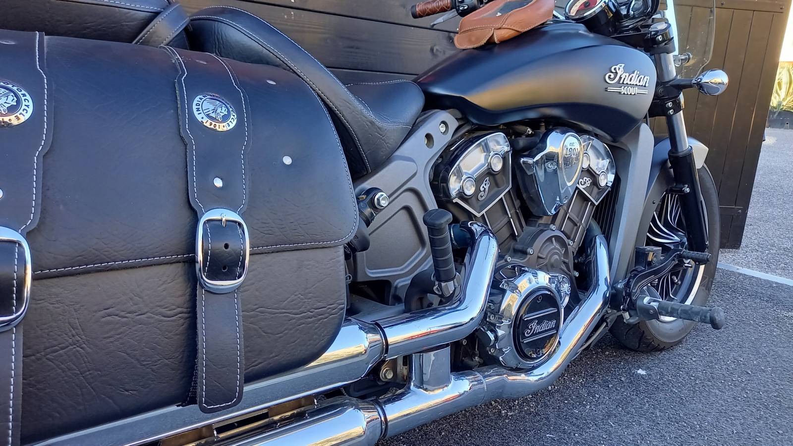 Indian Scout Black Smoke occasion Montpellier Hérault