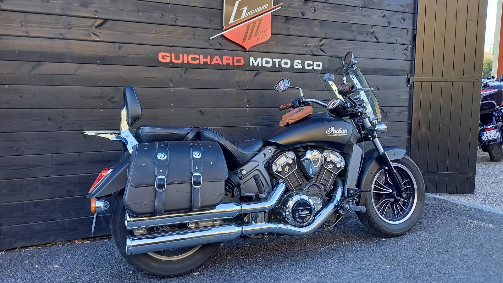 Indian Scout Black Smoke occasion Montpellier Hérault