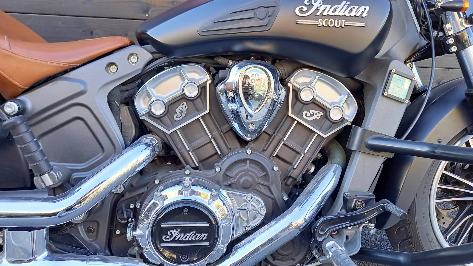 Indian Scout Black Smoke occasion Montpellier Hérault