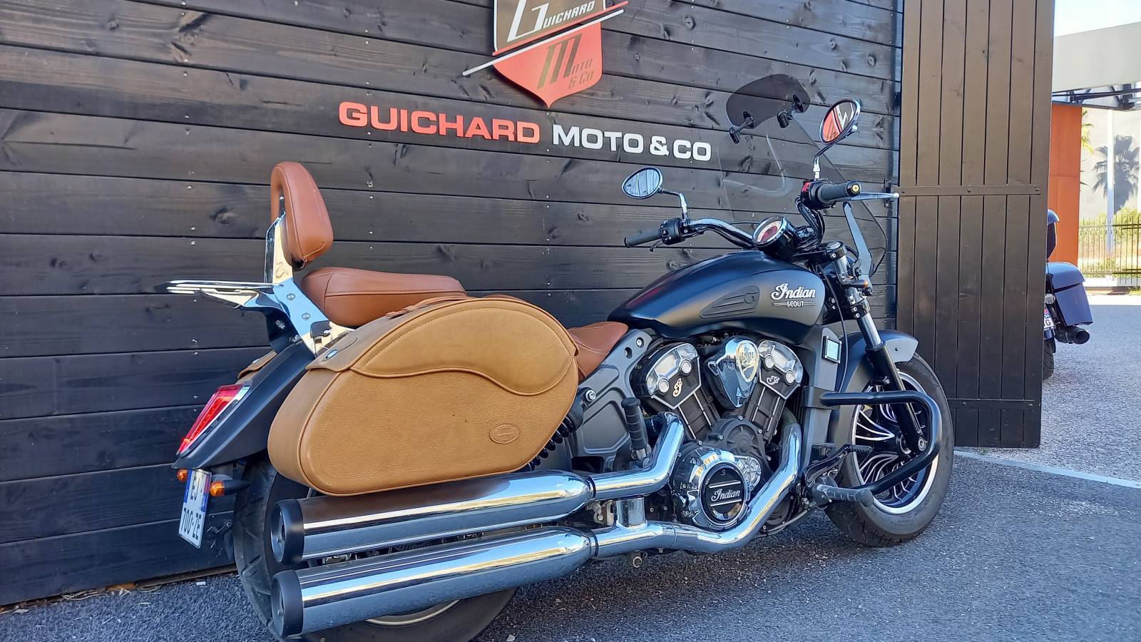 Indian Scout Black Smoke occasion Montpellier Hérault