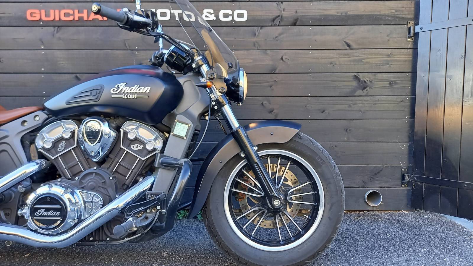 Indian Scout Black Smoke occasion Montpellier Hérault