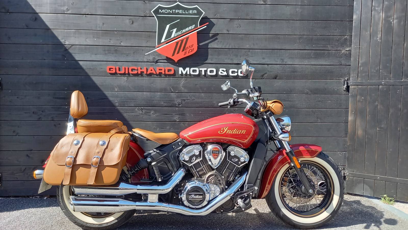 Indian Scout 100th anniversaire occasion Montpellier Hérault