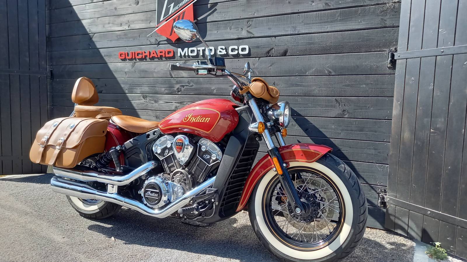 Indian Scout 100th anniversaire occasion Montpellier Hérault