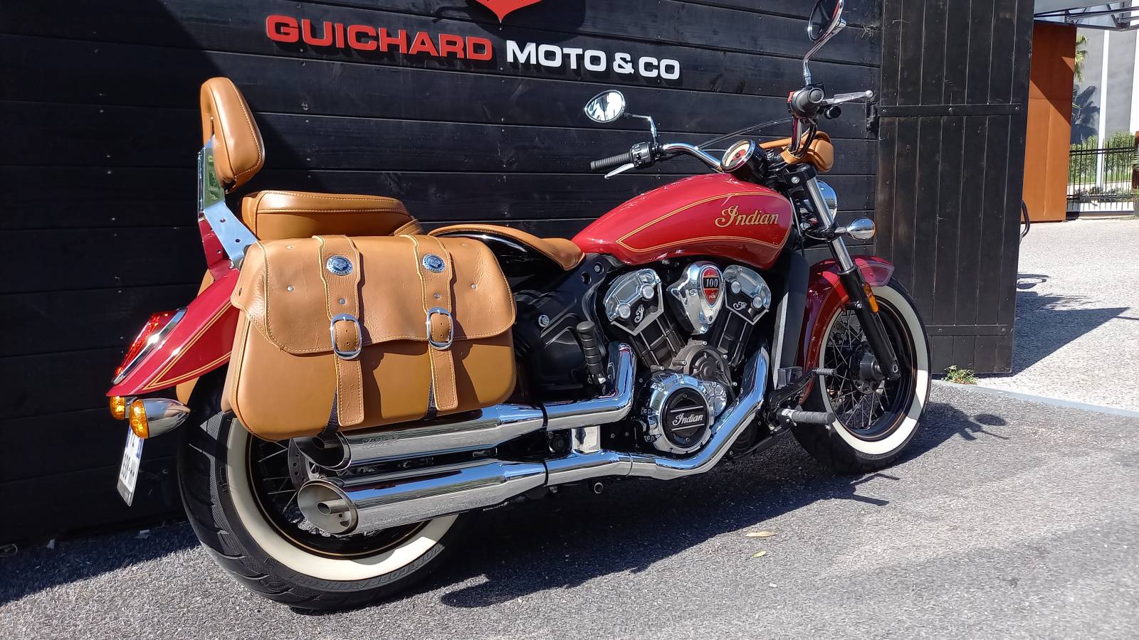 Indian Scout 100th anniversaire occasion Montpellier Hérault