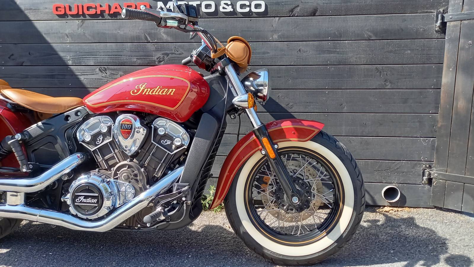 Indian Scout 100th anniversaire occasion Montpellier Hérault