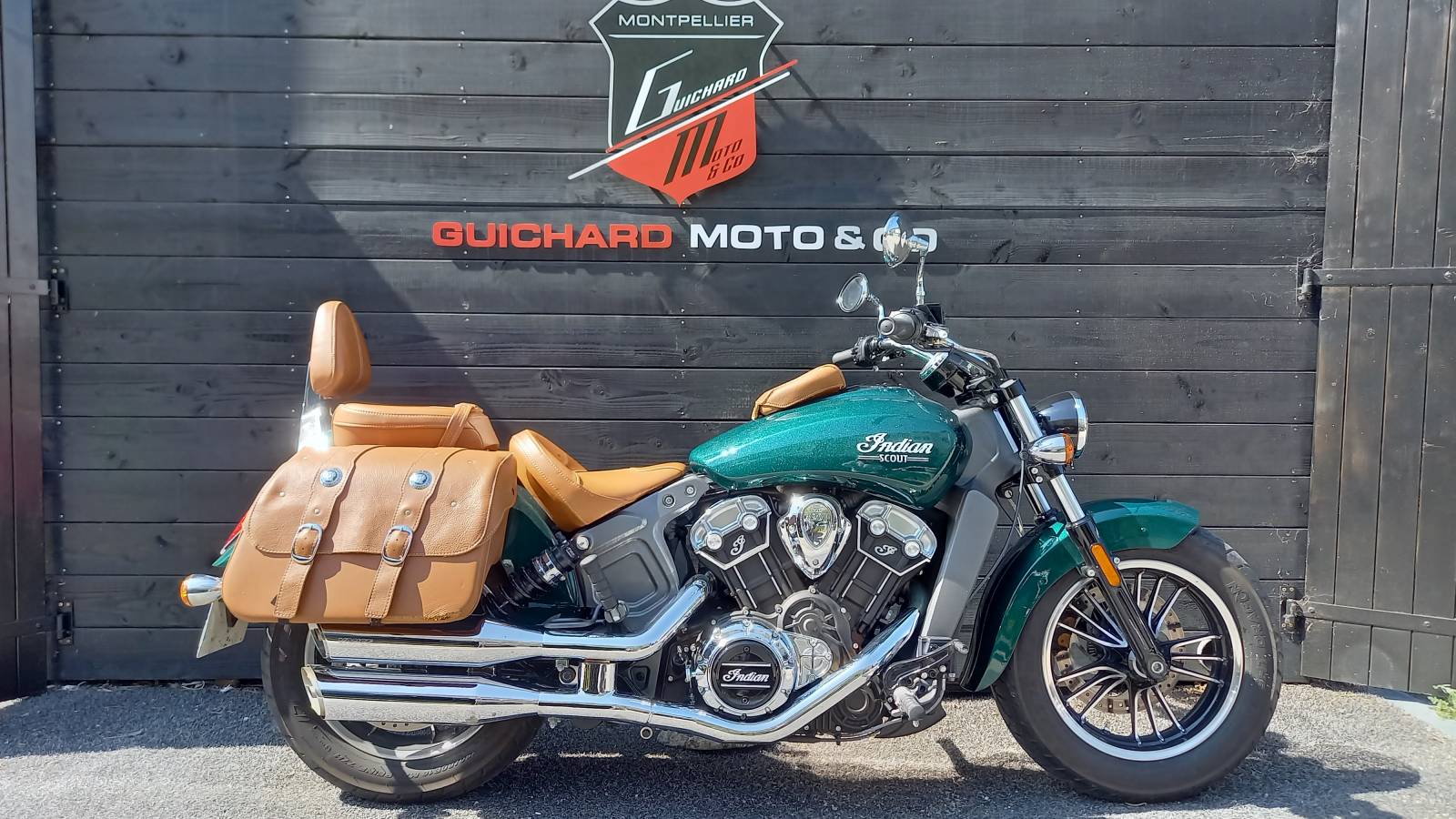 Indian Scout Metallic Jade occasion Montpellier Hérault