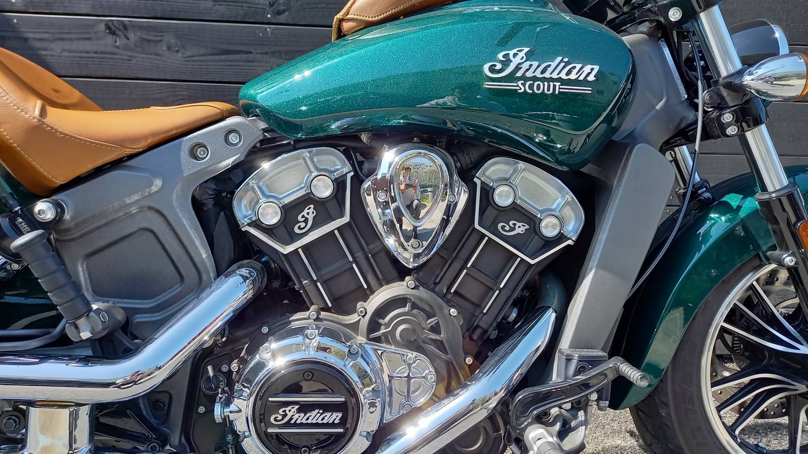 Indian Scout Metallic Jade occasion Montpellier Hérault