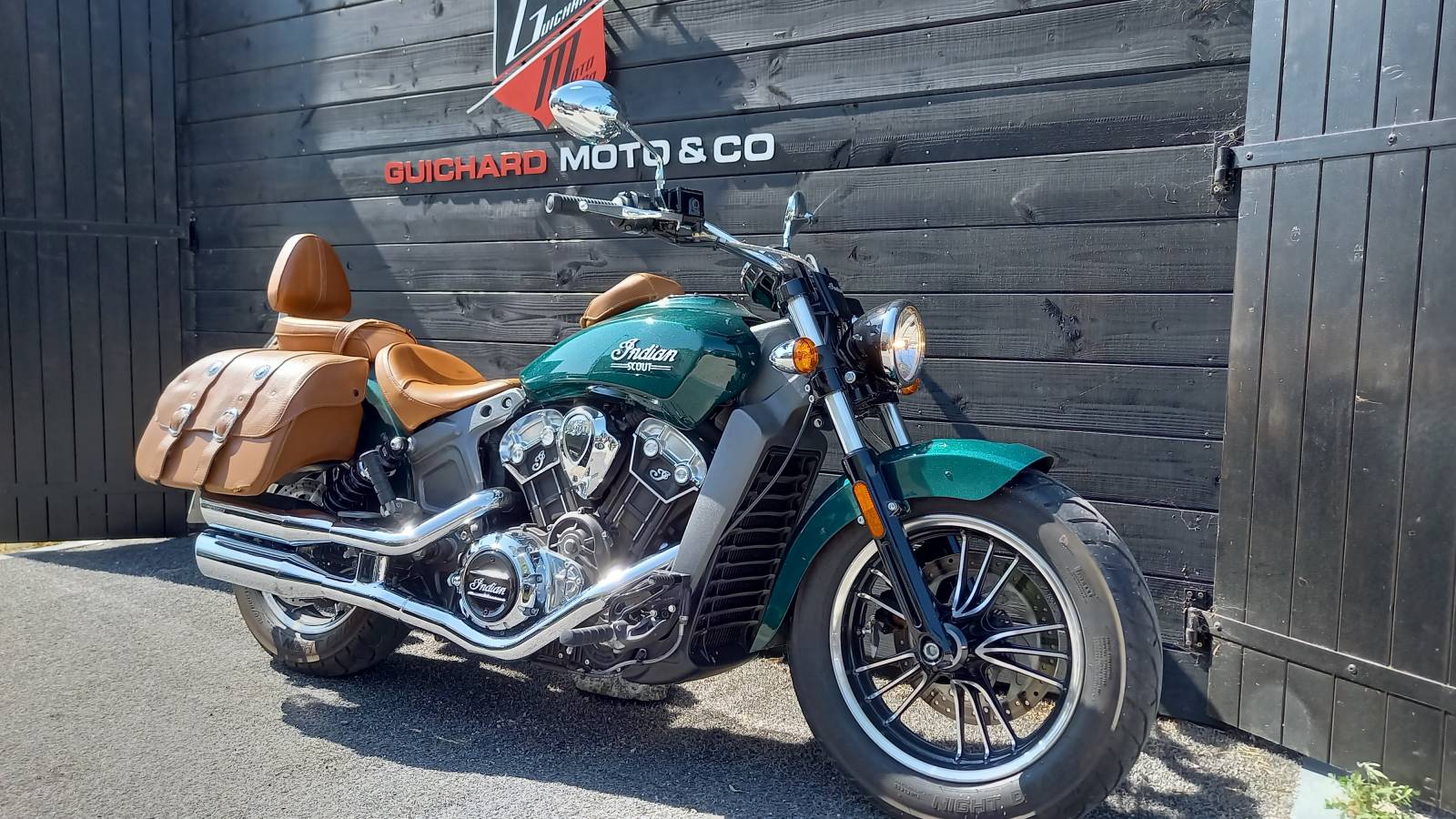Indian Scout Metallic Jade occasion Montpellier Hérault