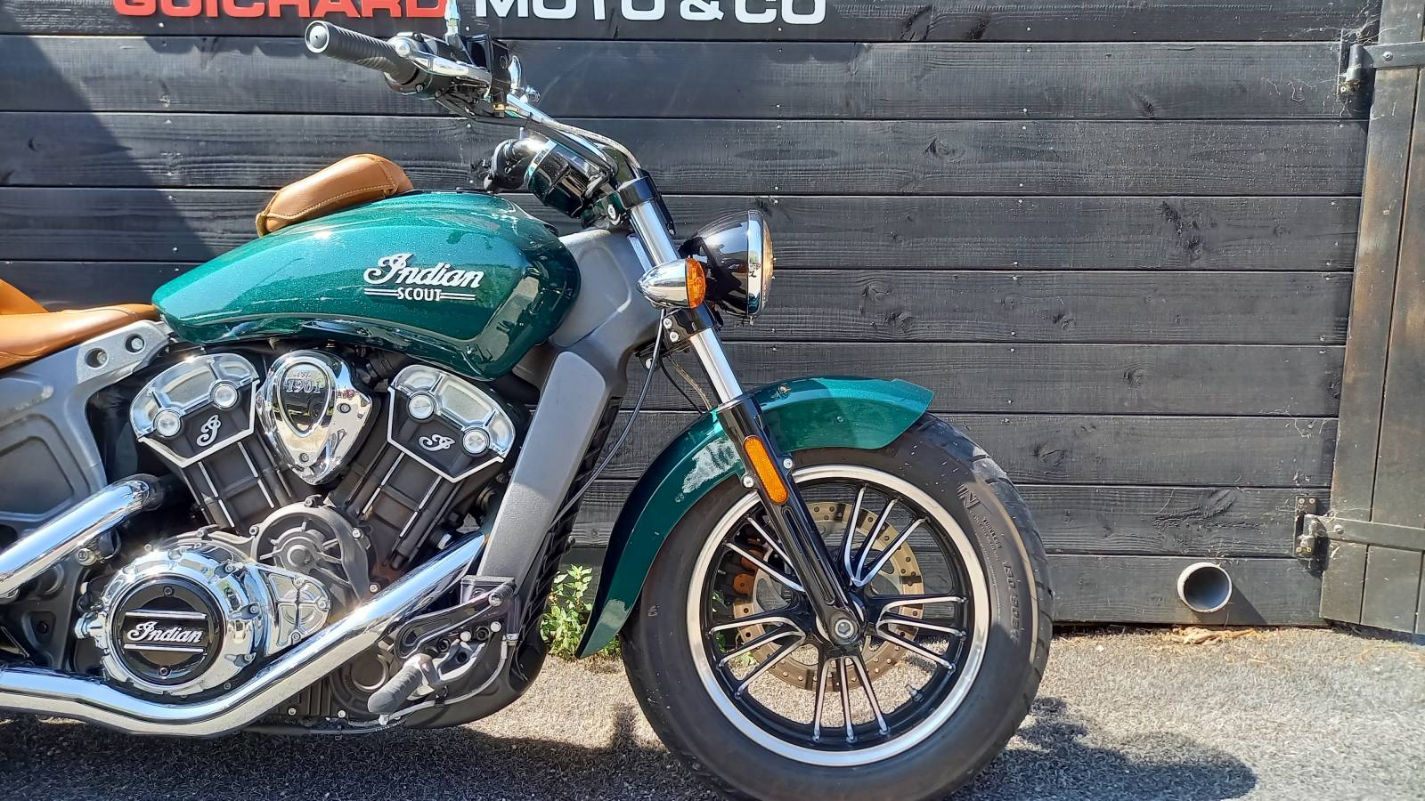 Indian Scout Metallic Jade occasion Montpellier Hérault