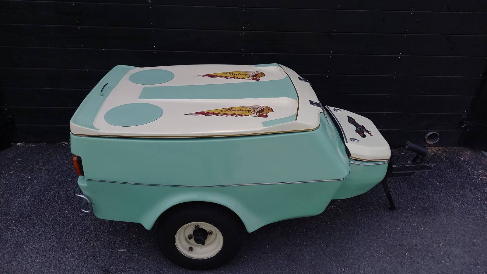 Remorque + attelage + faisceau pour Indian Roadmaster/Chieftain ...