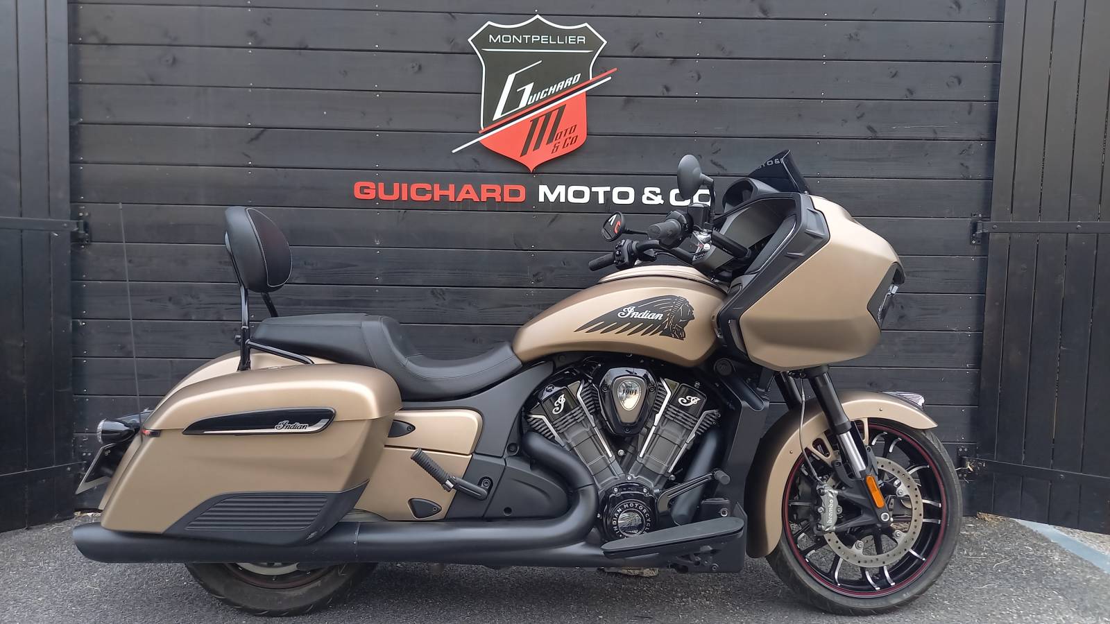 Indian Challenger Dark Horse occasion Montpellier Hérault