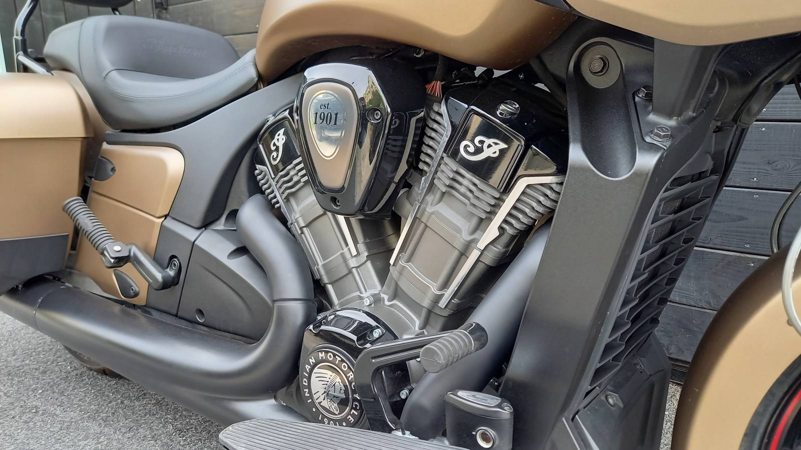 Indian Challenger Dark Horse occasion Montpellier Hérault