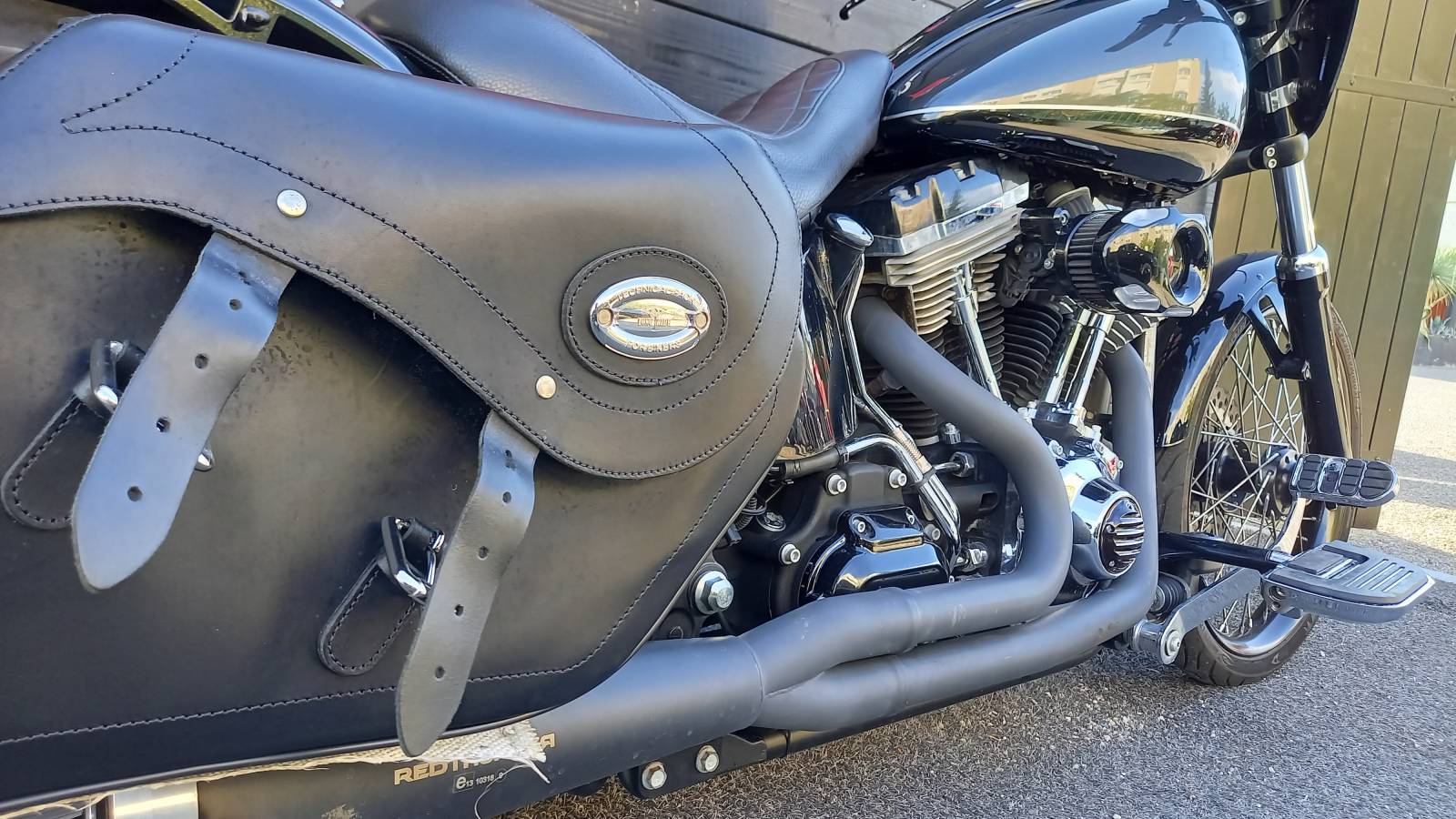 Harley Davidson FXS Softail Blackline occasion Montpellier Hérault