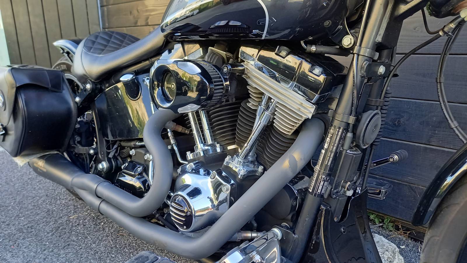 Harley Davidson FXS Softail Blackline occasion Montpellier Hérault