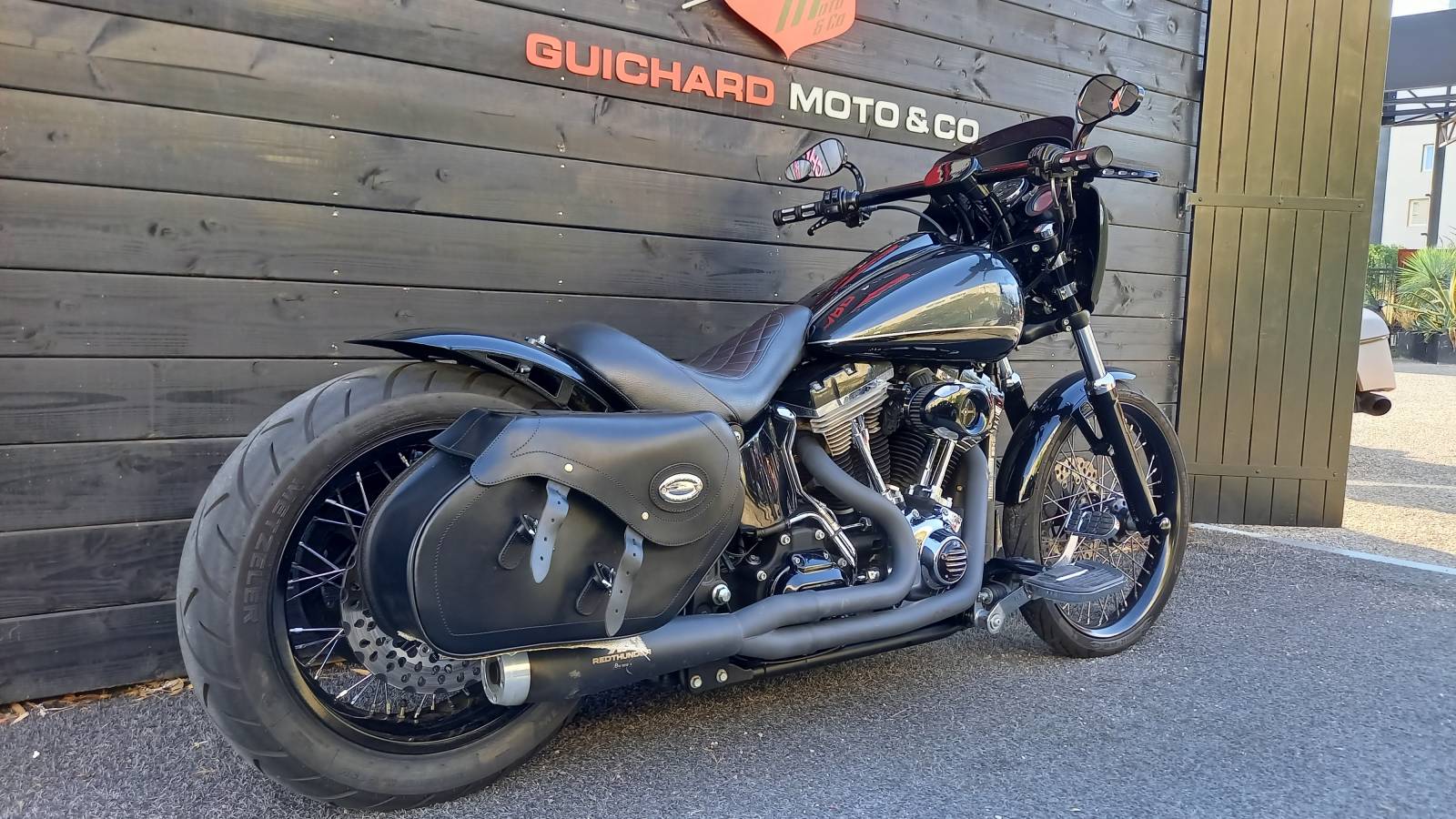 Harley Davidson FXS Softail Blackline occasion Montpellier Hérault