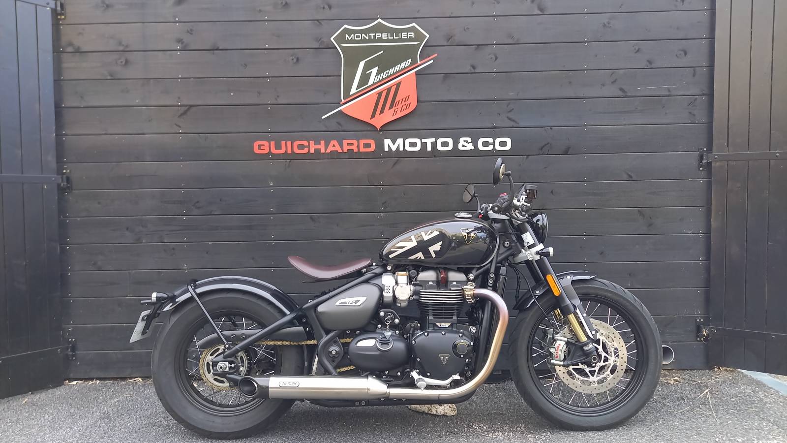 Triumph  Bonneville Bobber TFC occasion Montpellier Hérault