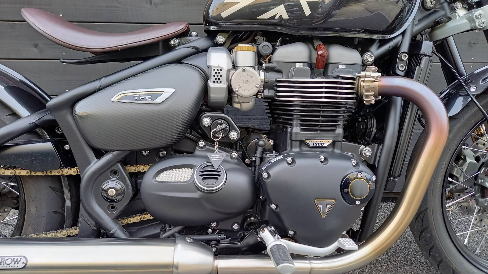 Triumph  Bonneville Bobber TFC occasion Montpellier Hérault