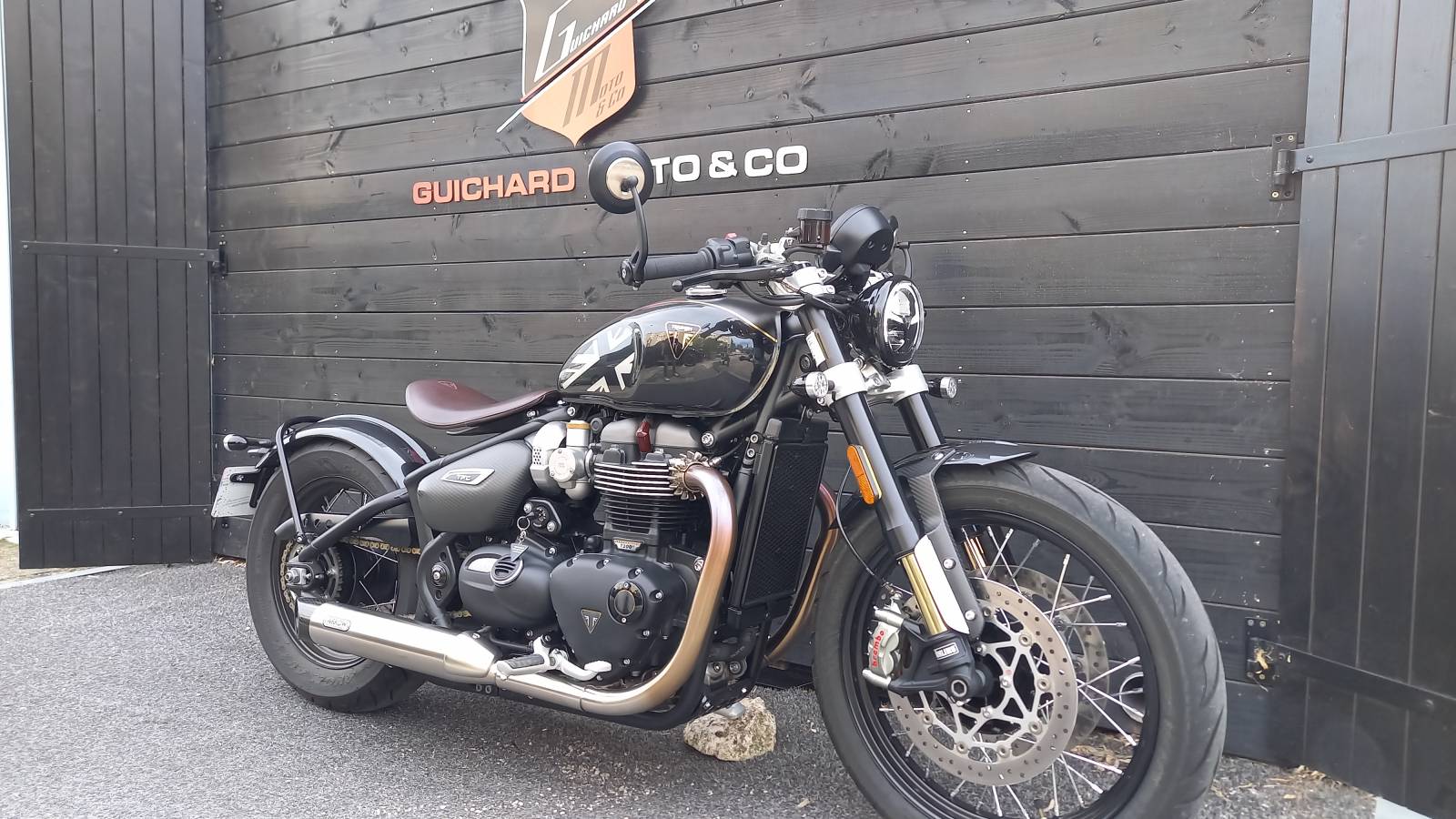 Triumph  Bonneville Bobber TFC occasion Montpellier Hérault