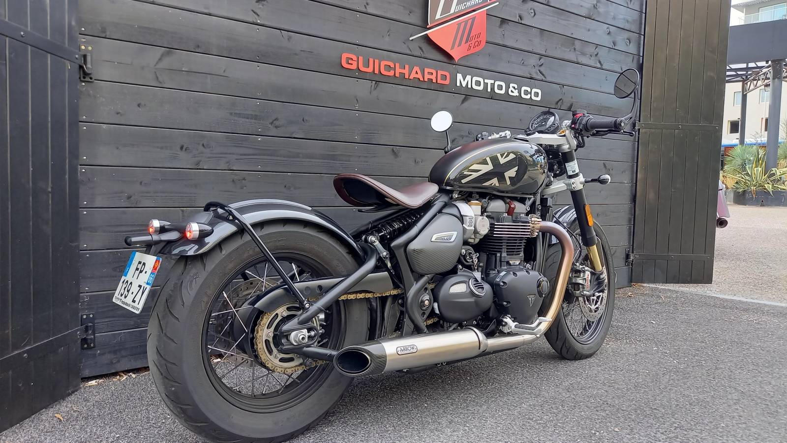 Triumph  Bonneville Bobber TFC occasion Montpellier Hérault