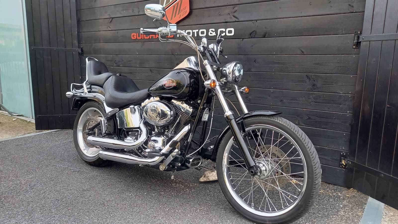 Harley Davidson FXS Softail Custom occasion Montpellier Hérault