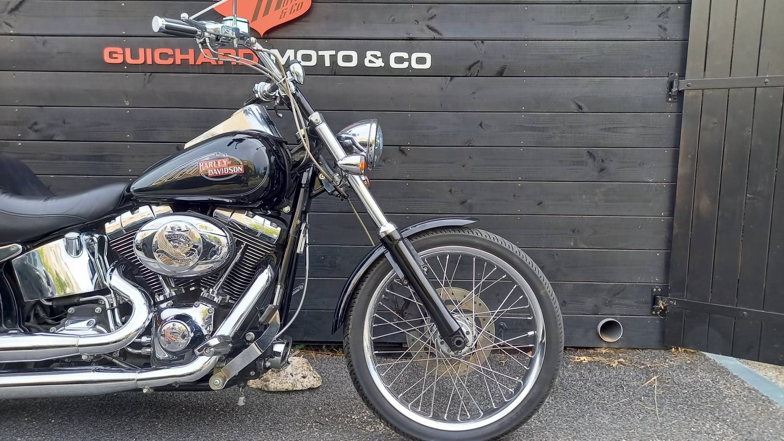 Harley Davidson FXS Softail Custom occasion Montpellier Hérault